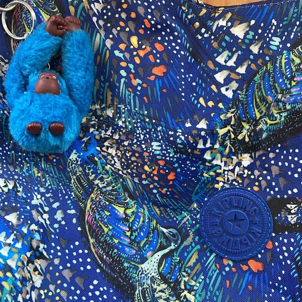 Kipling Handbag in Peacock Print - Picture 5 of 5